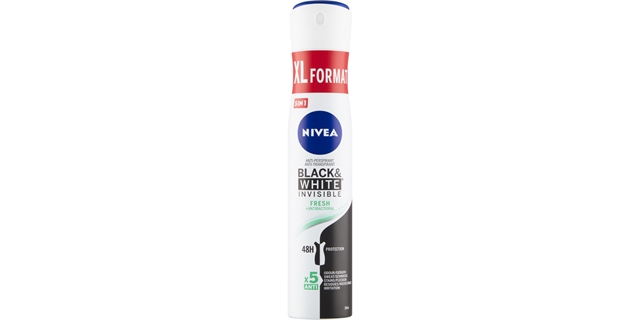 Nivea Sprej AP B&W Invisible Fresh 200ml                                                                                                                                                                                                                  