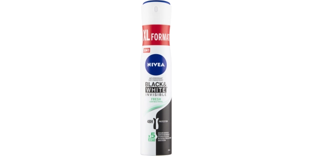 Nivea Sprej AP B&W Invisible Fresh 200ml                                                                                                                                                                                                                  