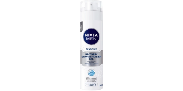 Nivea Men Gel na holení Sensitive Recovery 200 ml                                                                                                                                                                                                         