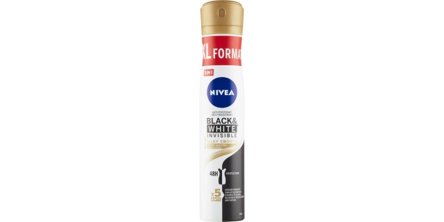 Nivea Sprej AP B&W InvisibleSilkySmooth200ml                                                                                                                                                                                                              
