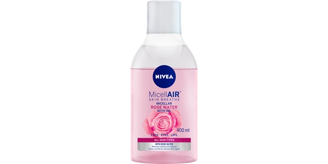 Nivea Micelární voda Rose dvoufázová 400ml                                                                                                                                                                                                                