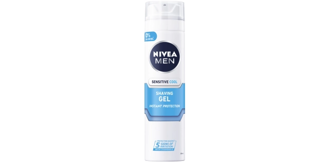 Nivea Men Gel na holení Sensitive Cool 200 ml                                                                                                                                                                                                             
