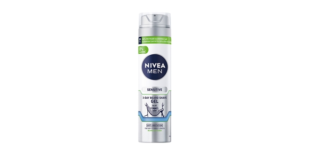 Nivea Men Gel na holení Sens.na 3denní strniště 200 ml                                                                                                                                                                                                    