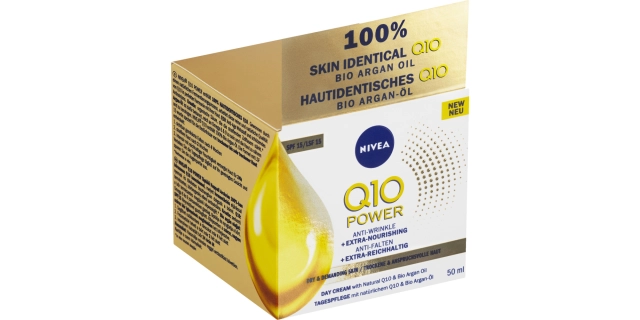Nivea Q10 Extra Nourish Výživný denní krém 50 ml                                                                                                                                                                                                          