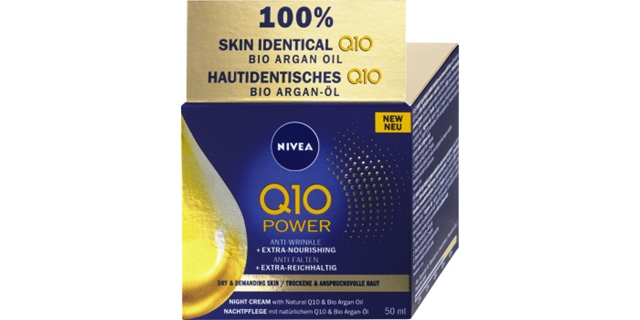 Nivea Q10 Extra Nourish Výživný noční krém 50 ml                                                                                                                                                                                                          