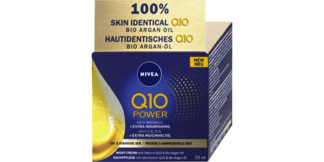 Nivea Q10 Extra Nourish Výživný noční krém 50 ml                                                                                                                                                                                                          