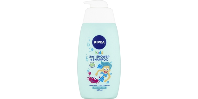 Nivea Kid's Sprch. gel, šamp. a kondic. Apple 500ml                                                                                                                                                                                                       