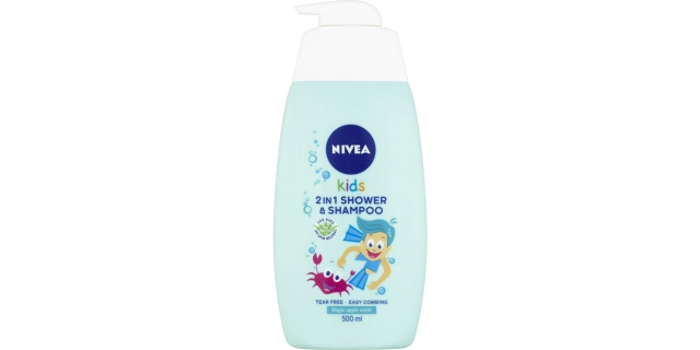 Nivea Kid's Sprch. gel, šamp. a kondic. Apple 500ml                                                                                                                                                                                                       
