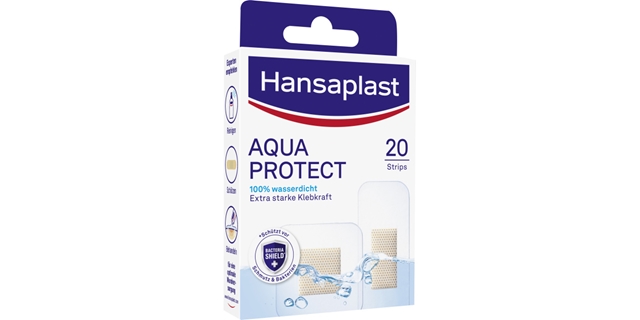 Hansaplast Aqua Protect náplast 20ks                                                                                                                                                                                                                      