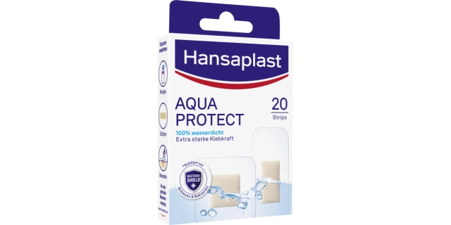Hansaplast Aqua Protect náplast 20ks                                                                                                                                                                                                                      
