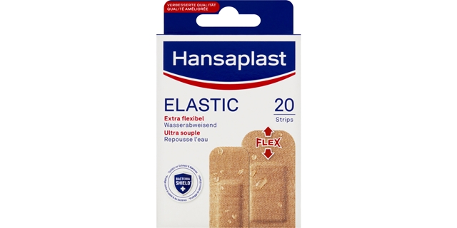 Hansaplast Elastic náplast 20ks                                                                                                                                                                                                                           