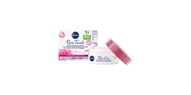 Nivea Rose Touch Hydratační denní gel-krém 50 ml                                                                                                                                                                                                          