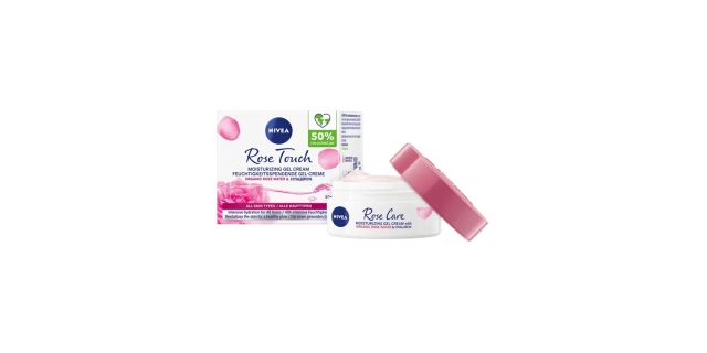 Nivea Rose Touch Hydratační denní gel-krém 50 ml                                                                                                                                                                                                          