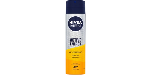 Nivea Men Sprej AP Active Energy 150ml                                                                                                                                                                                                                    