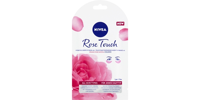 Nivea Textilní oční maska Rose Care                                                                                                                                                                                                                       