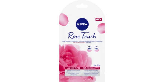 Nivea Textilní oční maska Rose Care                                                                                                                                                                                                                       