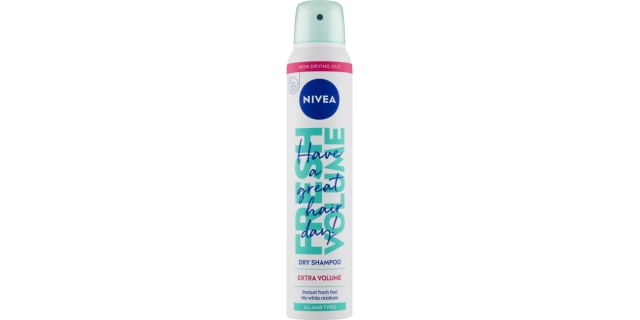 Nivea Suchý šampon pro objem vlasů 200ml                                                                                                                                                                                                                  