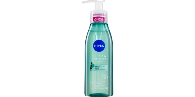 Nivea Derma Skin Clear Čisticí gel 150ml                                                                                                                                                                                                                  