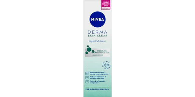 NIVEA Derma Activate Exfoliator 40ml                                                                                                                                                                                                                      