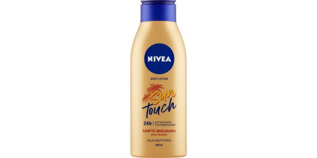 Nivea Tónovací tělové mléko Sun Touch 400ml                                                                                                                                                                                                               