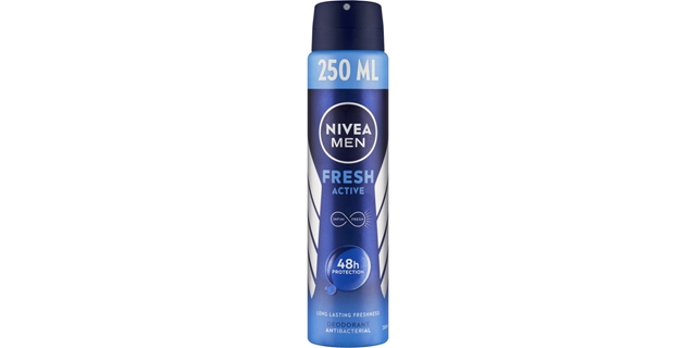 Nivea Men Sprej AP Fresh Active 250ml                                                                                                                                                                                                                     