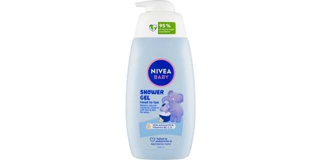 Nivea Baby Sprchový gel pro celé tělo a vlásky 500ml                                                                                                                                                                                                      