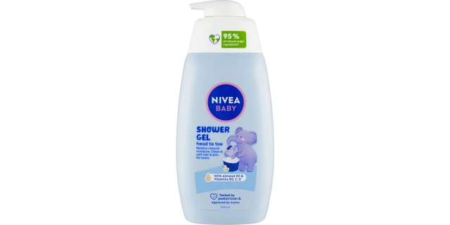 Nivea Baby Sprchový gel pro celé tělo a vlásky 500ml                                                                                                                                                                                                      