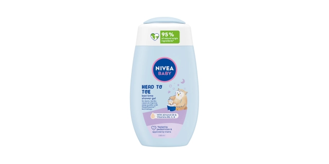 Nivea Baby Bed Time sprchový gel pro celé tělo a vlásky 200ml                                                                                                                                                                                             