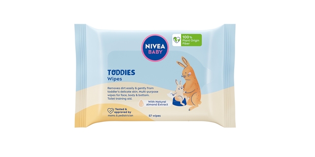 Nivea Baby Multifunkční ubrousky Toddies 57ks                                                                                                                                                                                                             