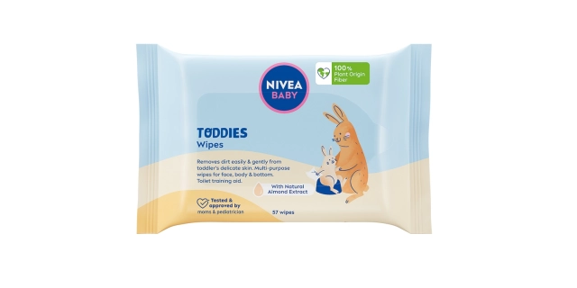 Nivea Baby Multifunkční ubrousky Toddies 57ks                                                                                                                                                                                                             