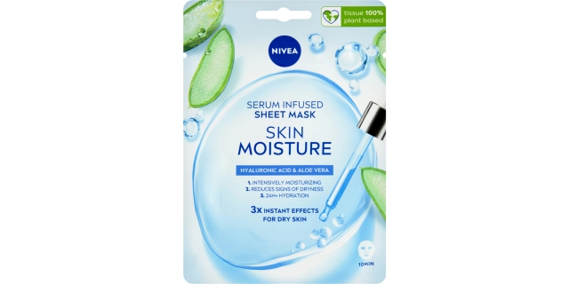 Nivea Hydratační textilní maska                                                                                                                                                                                                                           