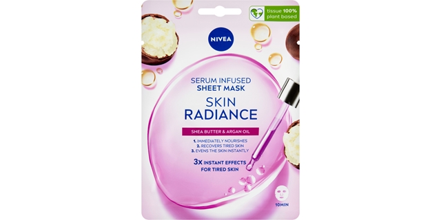 Nivea Rozjasňující textilní maska                                                                                                                                                                                                                         