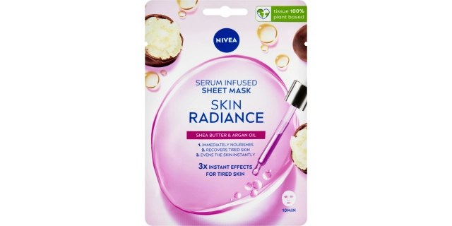 Nivea Rozjasňující textilní maska                                                                                                                                                                                                                         