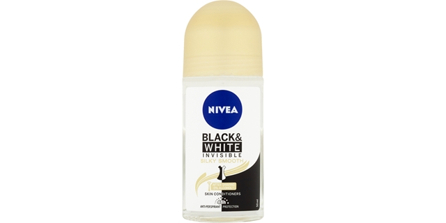 Nivea Kuličkový AP B&W Invisible Silky Smooth 50ml                                                                                                                                                                                                        