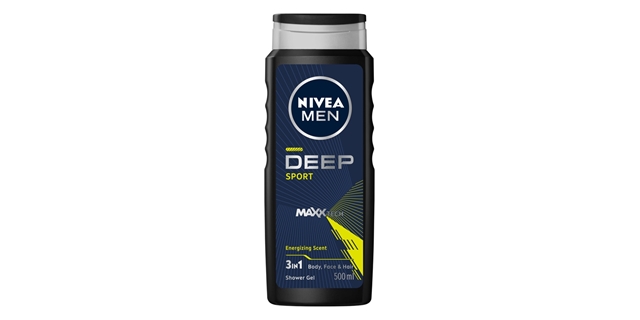 Nivea Men Sprchový gel Deep Sport 500ml                                                                                                                                                                                                                   
