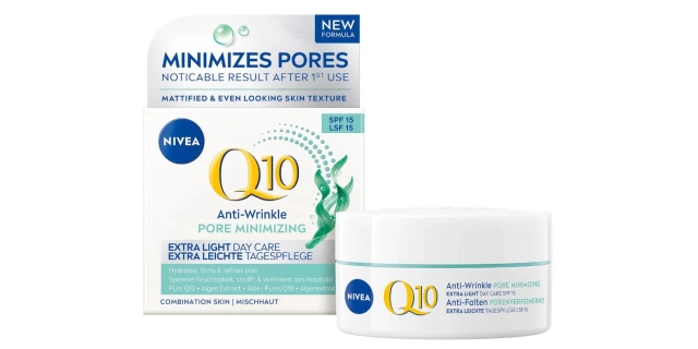Nivea Q10 Pore Minimizing Lehký denní krém 50 ml                                                                                                                                                                                                          