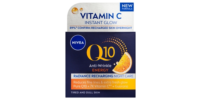 Nivea Q10 Energy Energizující noční krém 50 ml                                                                                                                                                                                                            