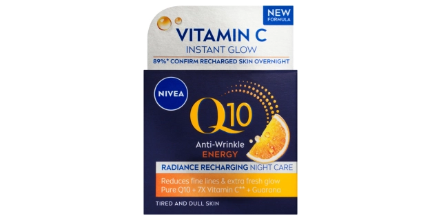Nivea Q10 Energy Energizující noční krém 50 ml                                                                                                                                                                                                            