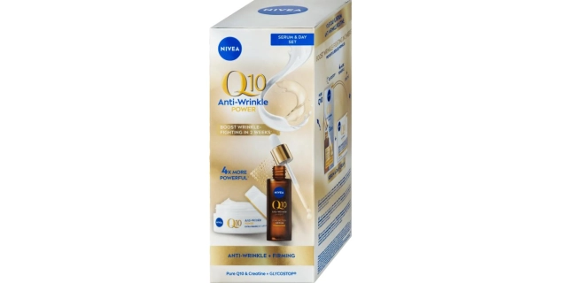 Nivea Q10 Expert Duální Sérum+Zpevňující den.kr.Duopack 30+50ml                                                                                                                                                                                           