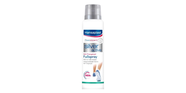 Hansaplast Sprej na nohy Silver Active 150ml                                                                                                                                                                                                              