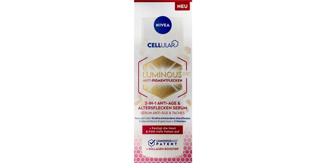 Nivea Luminous Omlazující sérum proti skvrnám 30 ml                                                                                                                                                                                                       