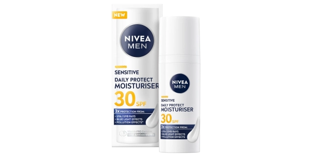 Nivea Men Sensitive Denní krém SPF 30, 75 ml                                                                                                                                                                                                              