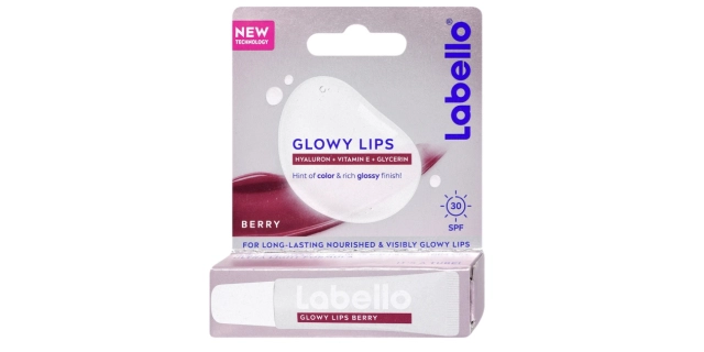 Labello Glowy Lips Berry SPF 30                                                                                                                                                                                                                           