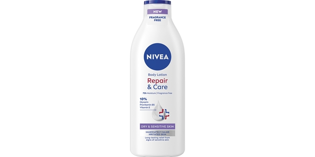 Nivea Tělové mléko Repair&Care Sensitive 400ml                                                                                                                                                                                                            