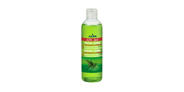 ALPA dent ústní voda s eukalyptem 250 ml                                                                                                                                                                                                                  
