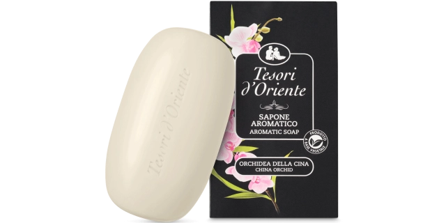 TESORI D'ORIENTE Mydlo 125g Orchidea                                                                                                                                                                                                                      