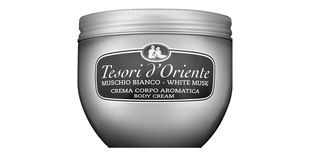 TESORI D'ORIENTE Tělový krém 300ml Muschio Bianco                                                                                                                                                                                                         