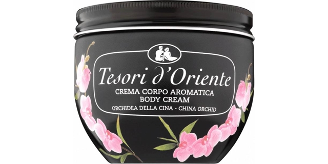 TESORI D'ORIENTE Tělový krém 300ml Orchidea                                                                                                                                                                                                               