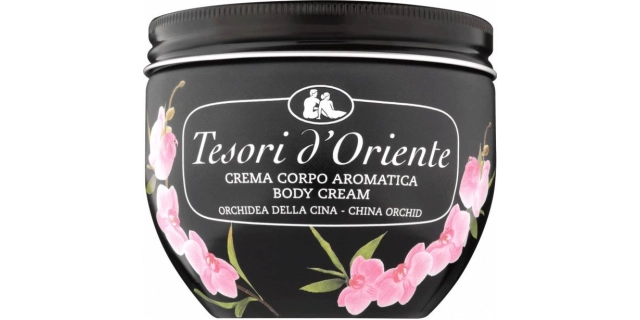 TESORI D'ORIENTE Tělový krém 300ml Orchidea                                                                                                                                                                                                               