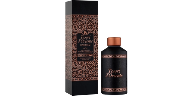 TESORI D'ORIENTE Difuzér s tyčinkami Hammam 200ml                                                                                                                                                                                                         